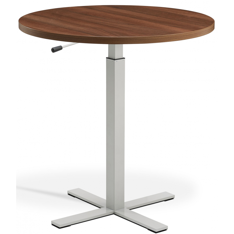 Boost Gas Lift Single Leg Table for Round Tops